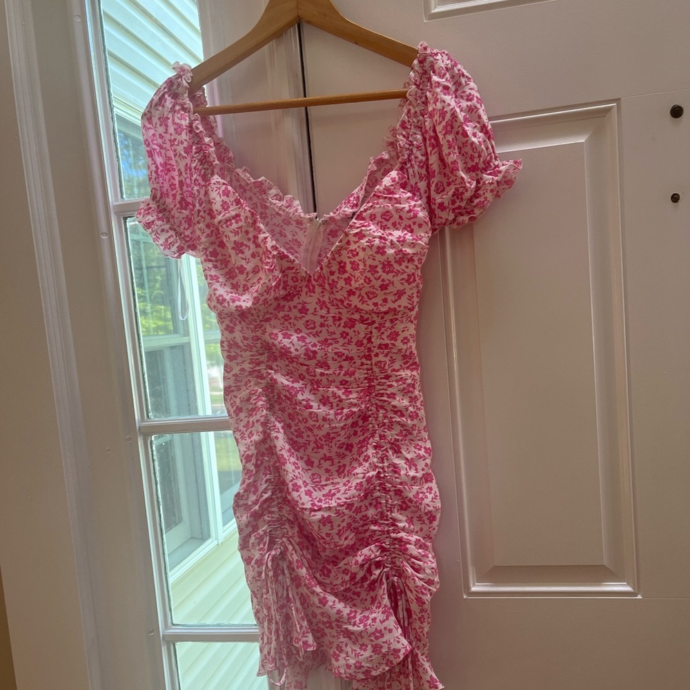 Sky to Moon Light Pink Mini Dress